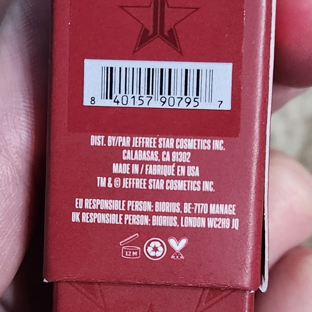 Jeffree Star Velvet Trap Lipstick NEW in box